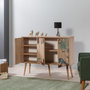 Hanah Home Mega - 730 Consola en Roble Sonoma